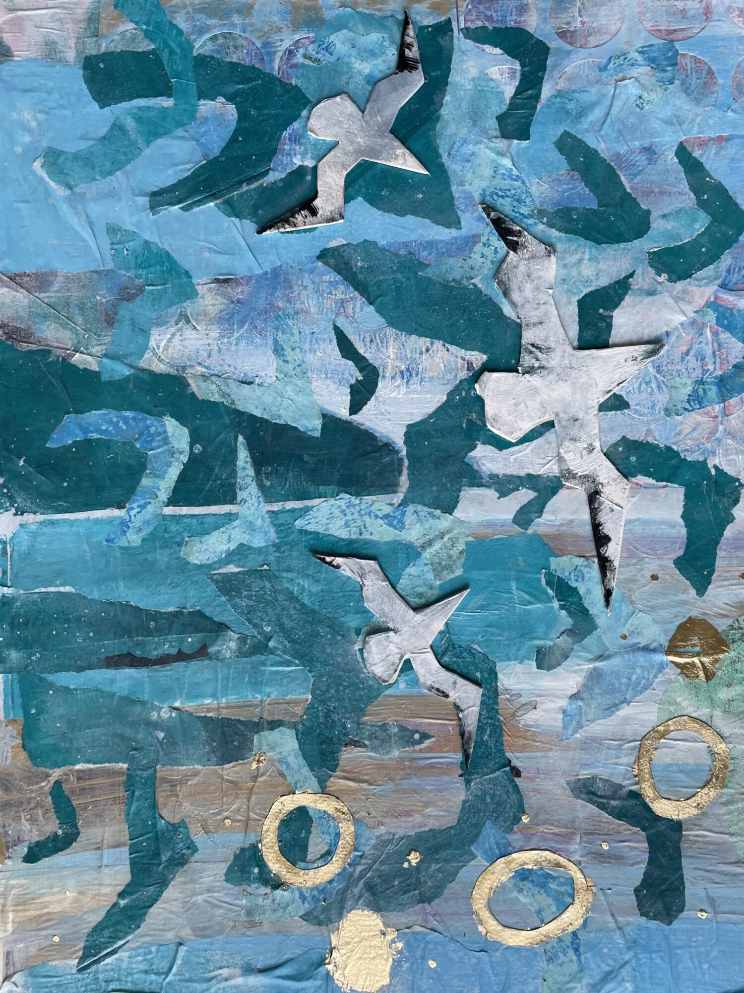 Gannets in Flight