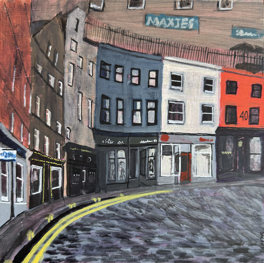 Coastline Ruby Bay Elie - Image Size : 20.5cm x 20.5cm Framed in white St Ives style frame Framed Size : 29cm x 29cm Mixed...